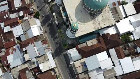 Spiral Ascent: Urban Tapestry Unveiled A  Stock Video  Pond5