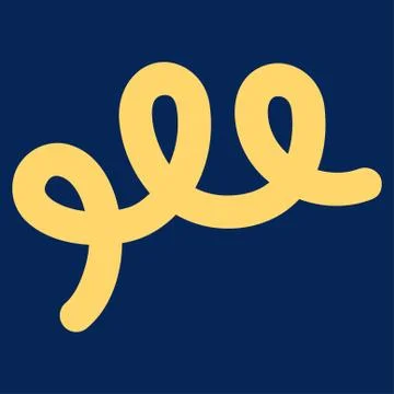 Spiral Bacillus Icon Illustrazione stock