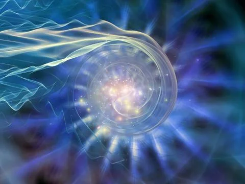 Spiral Backdrop Stock Illustration