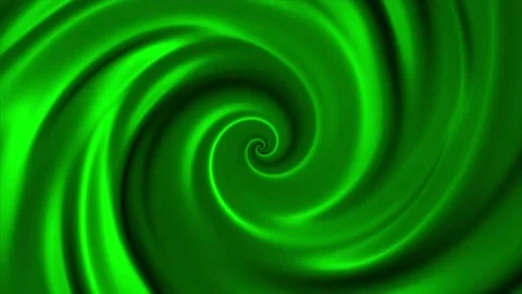 Spiral background with hypnotic effect green Video stock 200886047