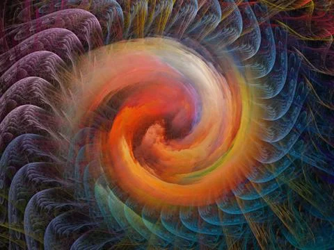 Spiral Background. 스톡 일러스트
