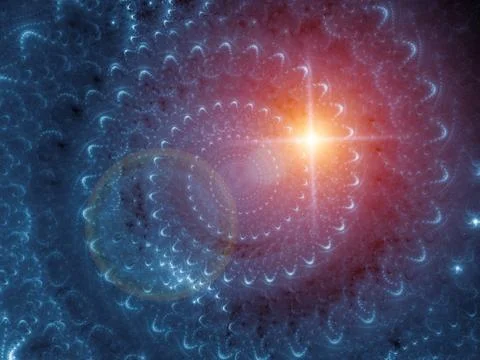 Spiral Background. Illustrazione stock