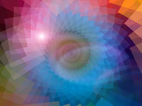 Spiral Background. Illustrazione stock