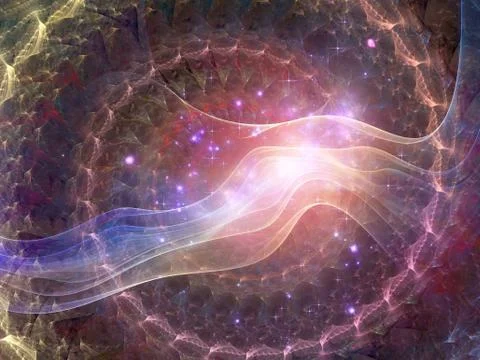 Spiral Background. Illustrazione stock