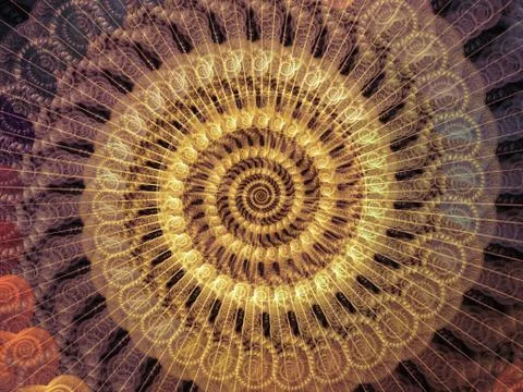 Spiral Background. イラスト素材