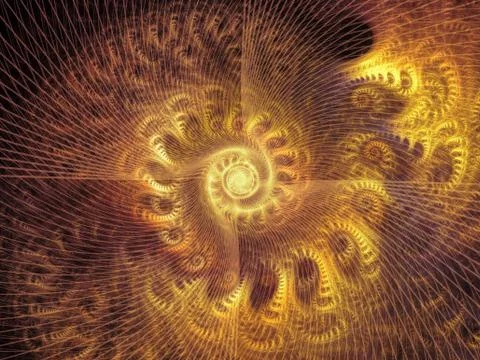 Spiral Background. Stock Illustration
