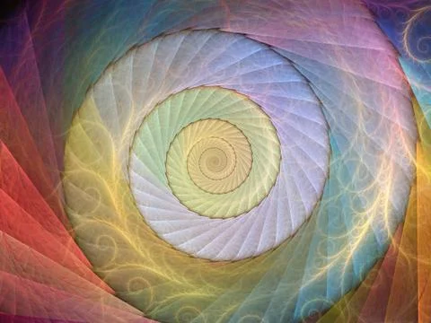 Spiral Background 库存插图