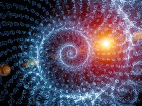 Spiral Background. Stock Illustration