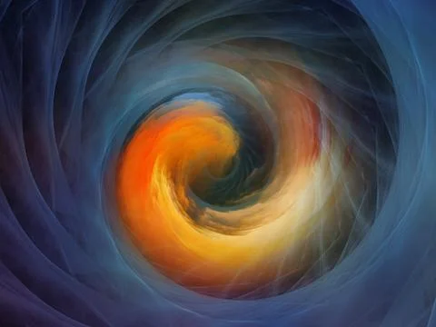 Spiral Background. イラスト素材