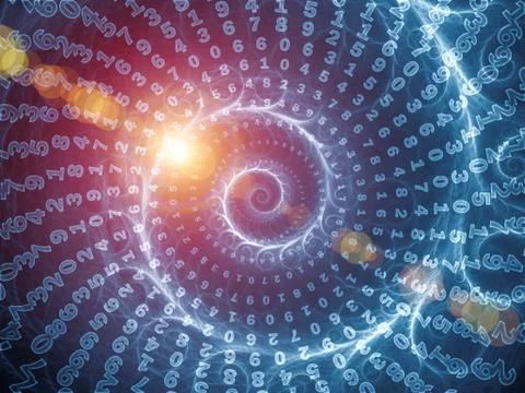 Spiral Background. Stock Illustration