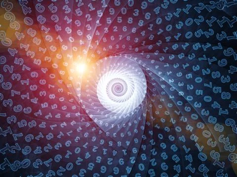 Spiral Background. Stock Illustration