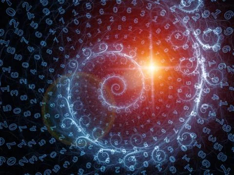 Spiral Background. イラスト素材