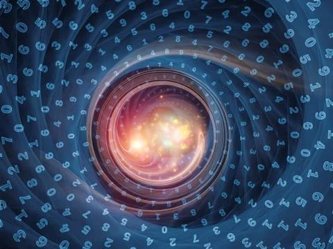 Spiral Background. 스톡 일러스트