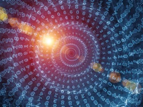 Spiral Background. Stock Illustration