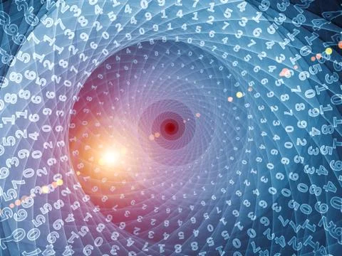 Spiral Background. イラスト素材