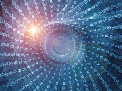 Spiral Background. Stock Illustration