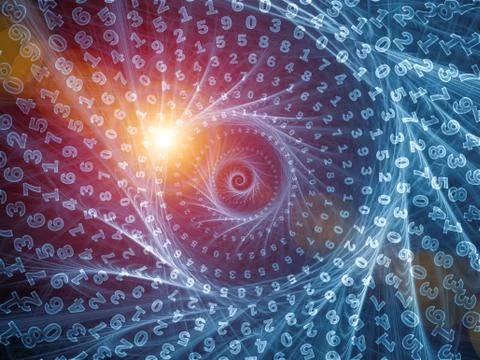 Spiral Background. 스톡 일러스트