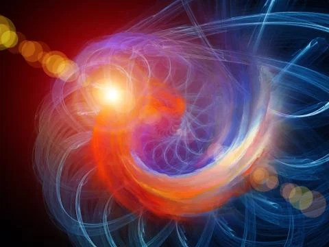 Spiral Background. Stockillustratie