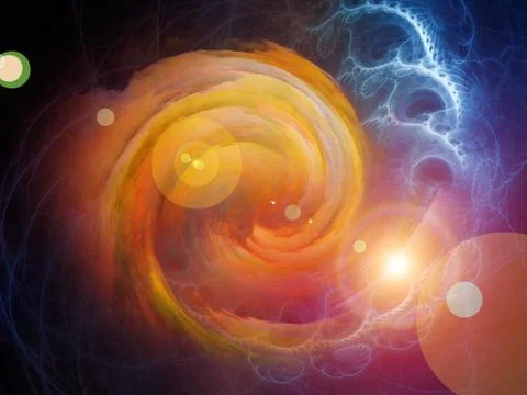 Spiral Background. Stockillustratie