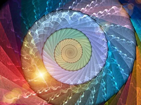 Spiral Background. イラスト素材