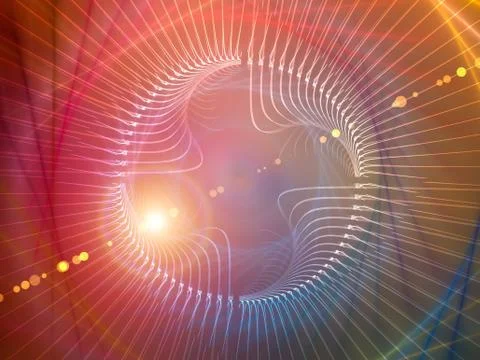 Spiral Background. Illustrazione stock