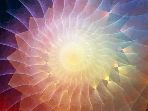 Spiral Background Illustrazione stock