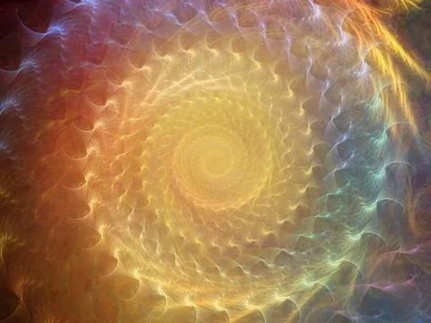 Spiral Background Stock Illustration