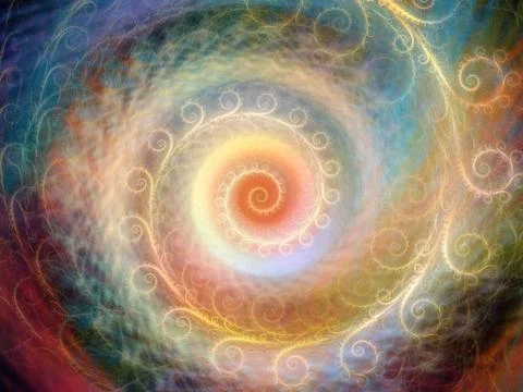 Spiral Background Illustrazione stock