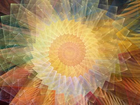 Spiral Background Stock Illustration