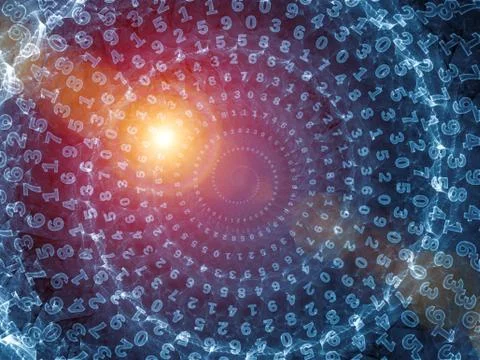 Spiral Background. Stock Illustration