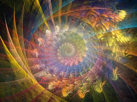 Spiral Background. Stockillustratie