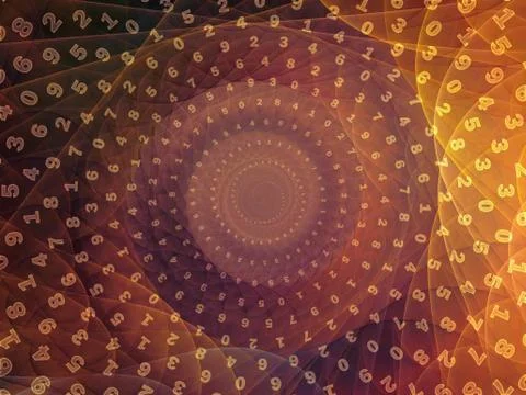 Spiral Background. Stock Illustration