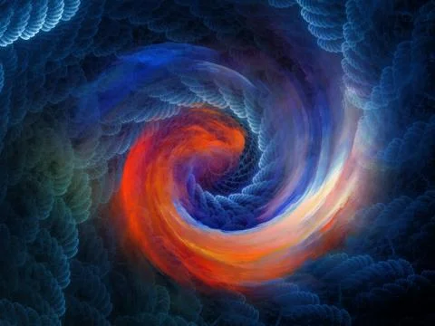 Spiral Background. Illustrazione stock