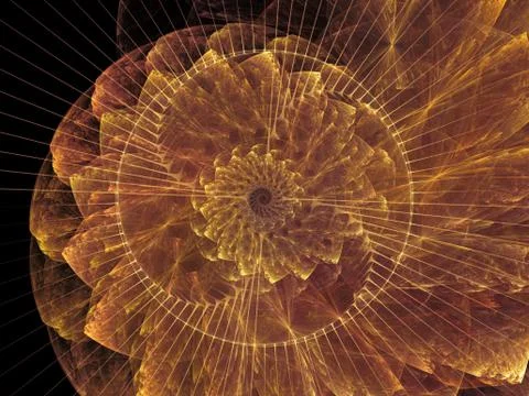 Spiral Background. Illustrazione stock