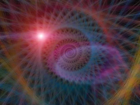 Spiral Background. Illustrazione stock