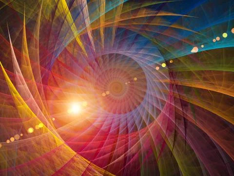 Spiral Background. Illustrazione stock