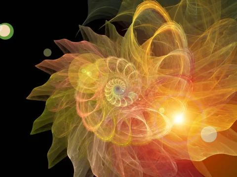 Spiral Background. イラスト素材