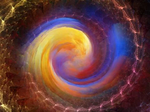 Spiral Background. Illustrazione stock