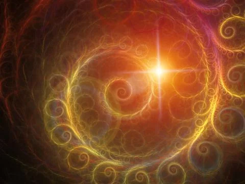 Spiral Background. イラスト素材