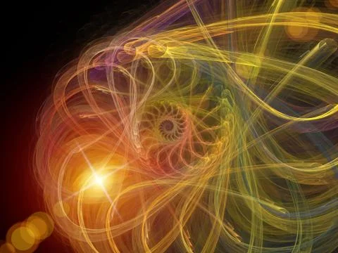 Spiral Background. Stockillustratie