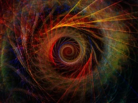 Spiral Background. Illustrazione stock