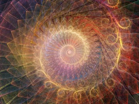 Spiral Background. イラスト素材