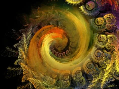 Spiral Background. Stockillustratie