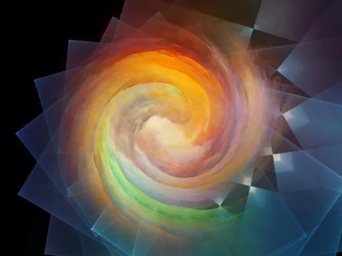 Spiral Background. 스톡 일러스트