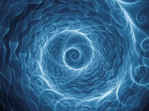 Spiral Background. Illustrazione stock