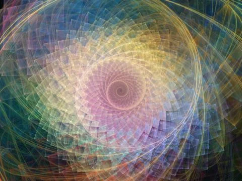 Spiral Background イラスト素材