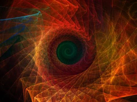 Spiral Background. Illustrazione stock