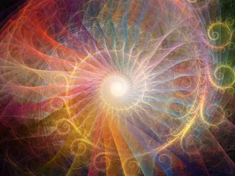 Spiral Background. イラスト素材