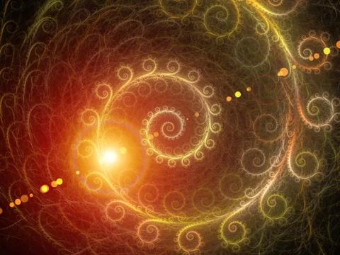 Spiral Background. イラスト素材