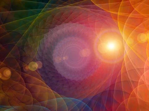 Spiral Background. イラスト素材